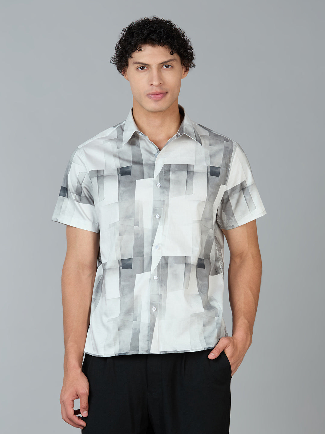 Luxury Digital Print Shirt