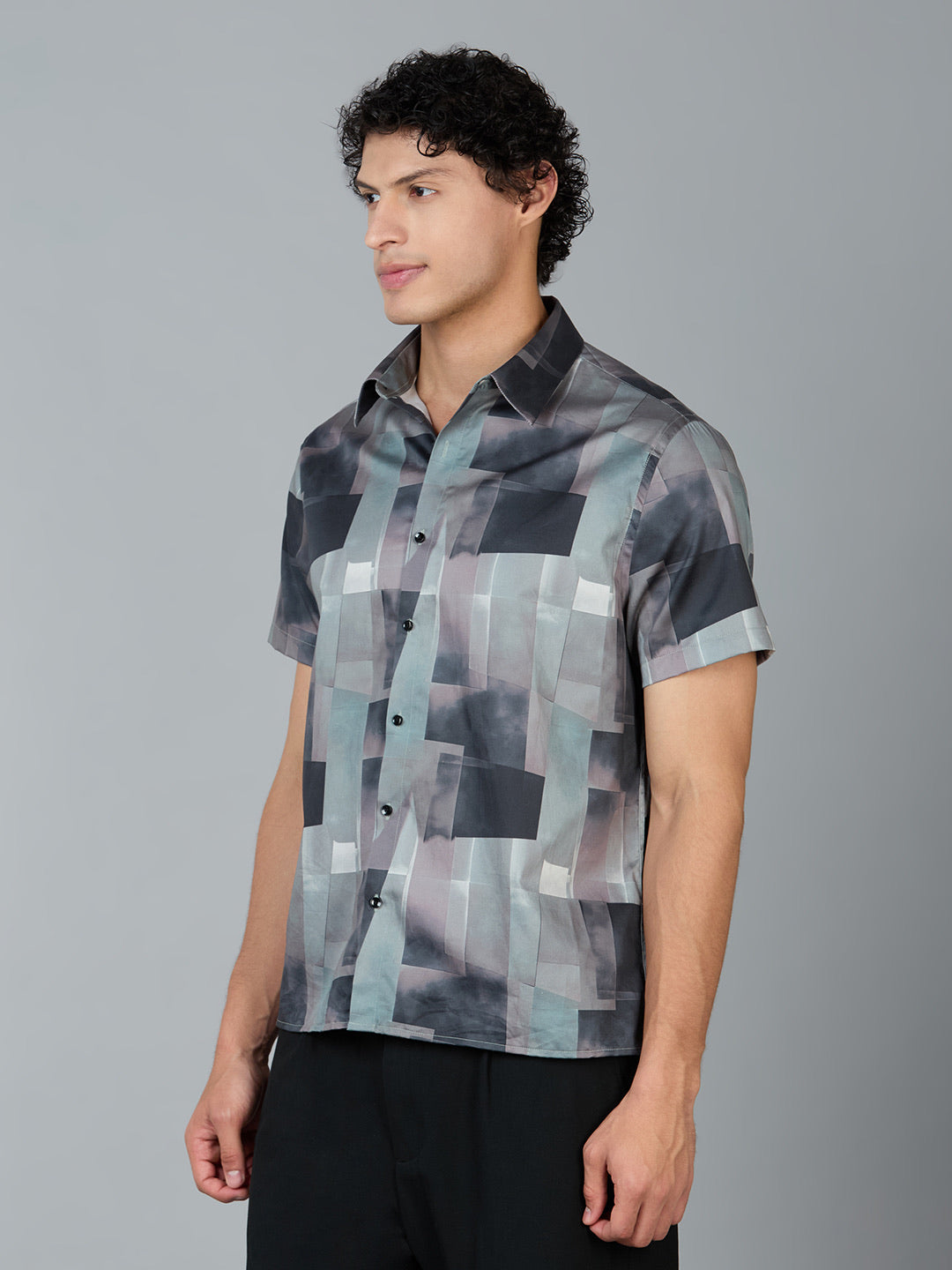 Luxury Digital Print Shirt