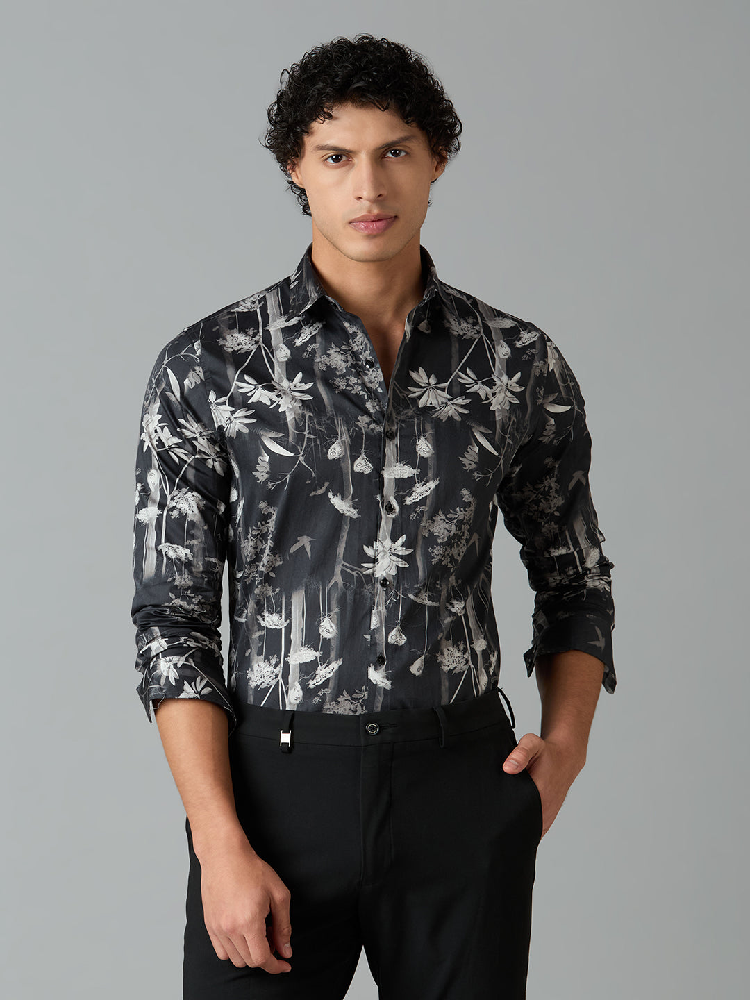 Giza Cotton Printed Shirt