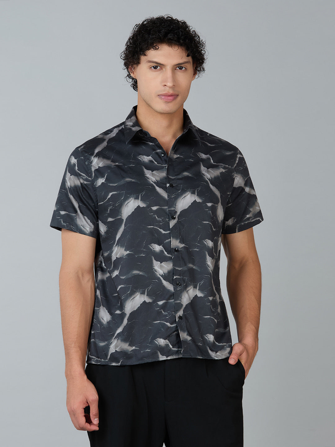 Luxury Digital Print Shirt