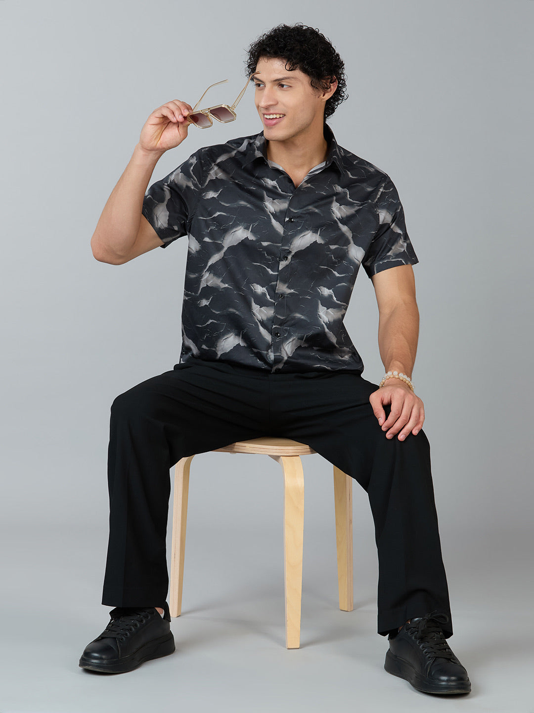 Luxury Digital Print Shirt