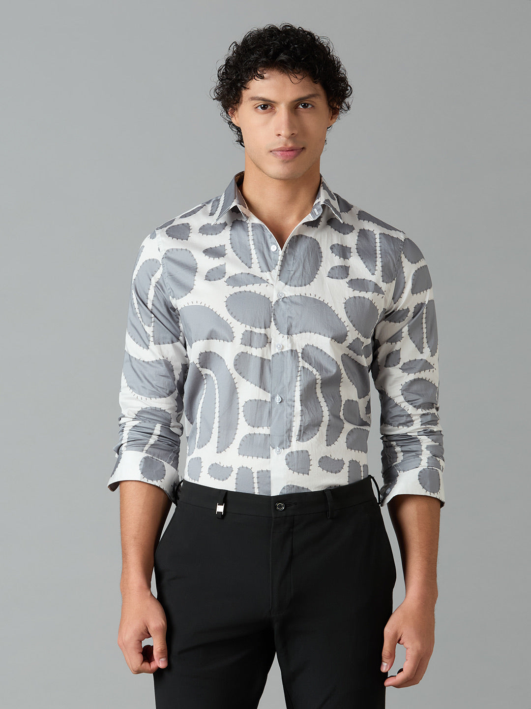 Giza Cotton Printed Shirt
