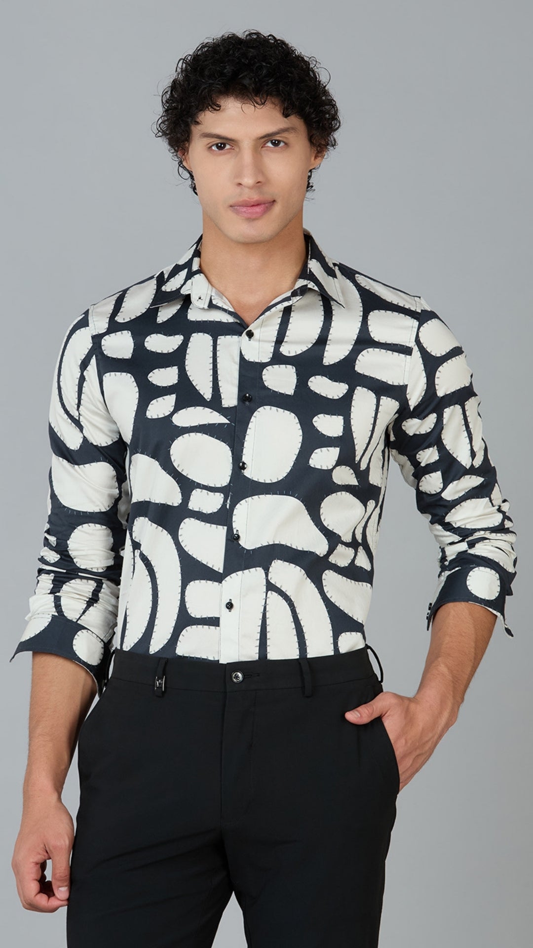 Giza Cotton Printed Shirt