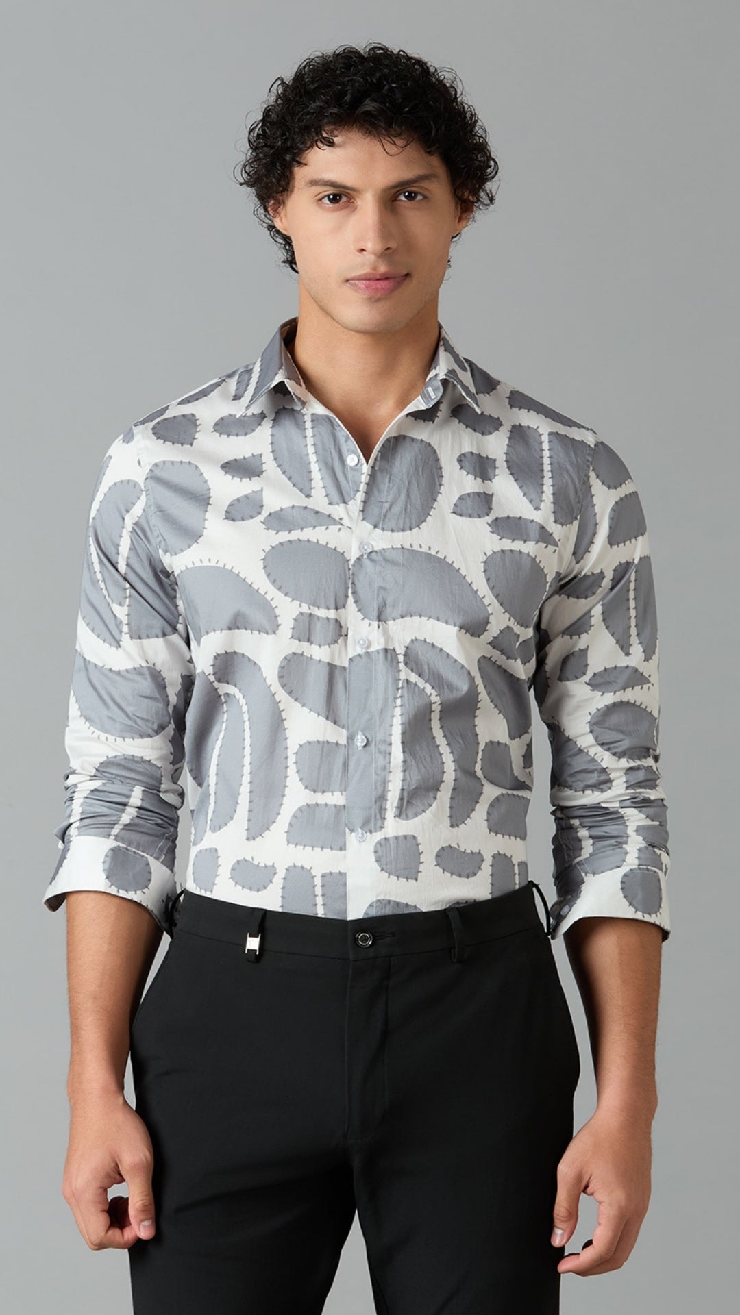 Giza Cotton Printed Shirt