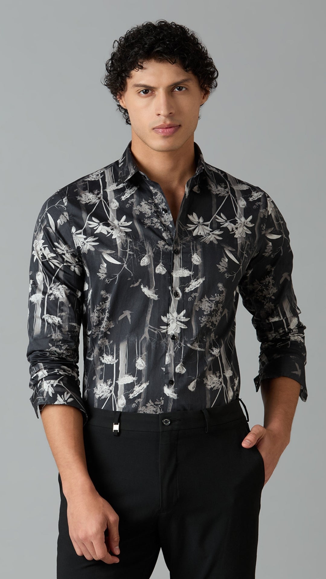 Giza Cotton Printed Shirt